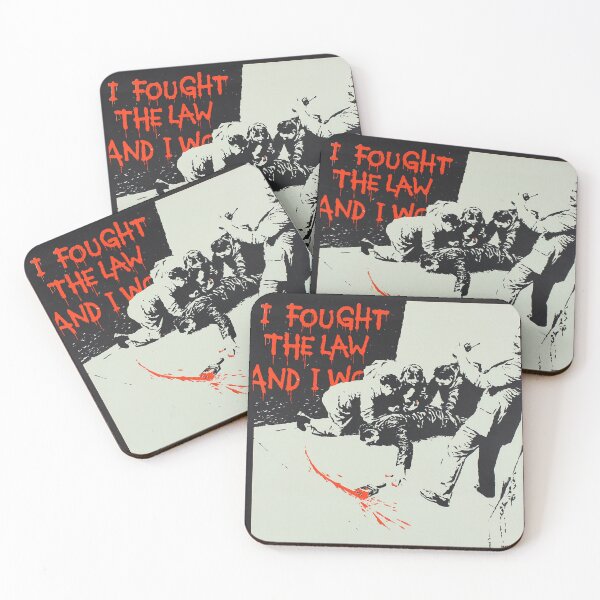 Item preview, Banksy I Fought The Law And I Won designed and sold by WE-ARE-BANKSY.