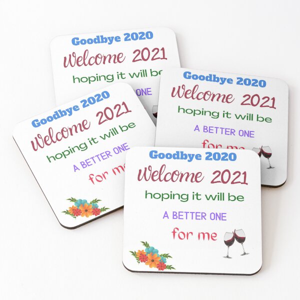 Item preview, goodbye 2020 welcome 2021 designed and sold by Colorise.