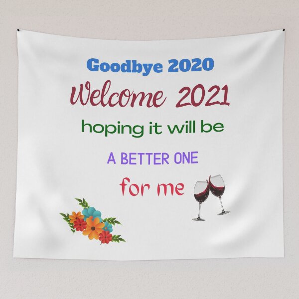 Item preview, goodbye 2020 welcome 2021 designed and sold by Colorise.