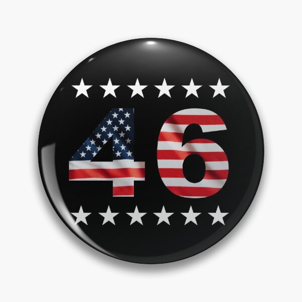 Item preview, BIDEN 46 - PRESIDENT-ELECT  JOE BIDEN COMMEMORATIVE T-SHIRT designed and sold by WordsmithNerd.