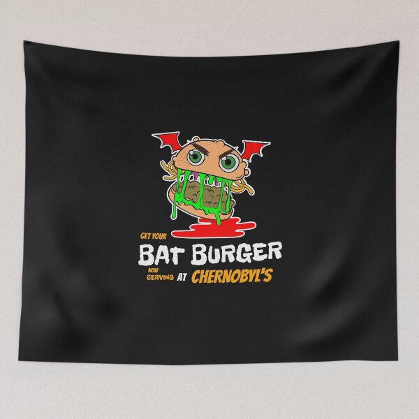 Item preview, Bat Burger designed and sold by CharcoalBonsai.