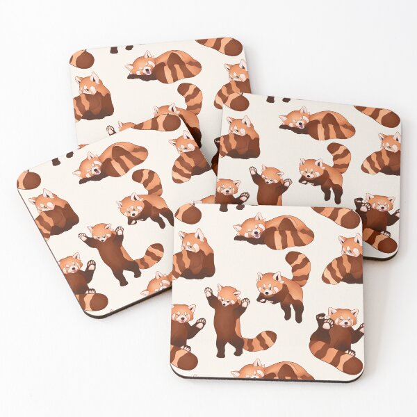 Item preview, Red Panda Pattern designed and sold by Freshdazzle.