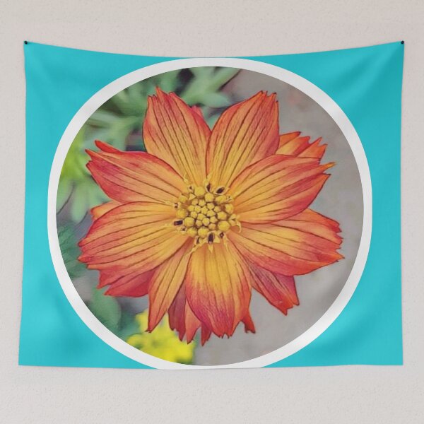 Item preview, SULPHUR COSMOS ORANGE Flower designed and sold by kimcrunner.