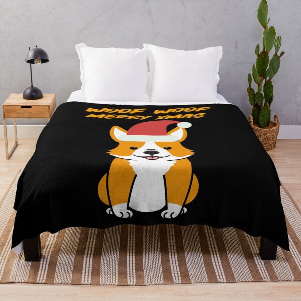 Item preview, Corgi Woof Woof Merry Xmas designed and sold by joabaj.