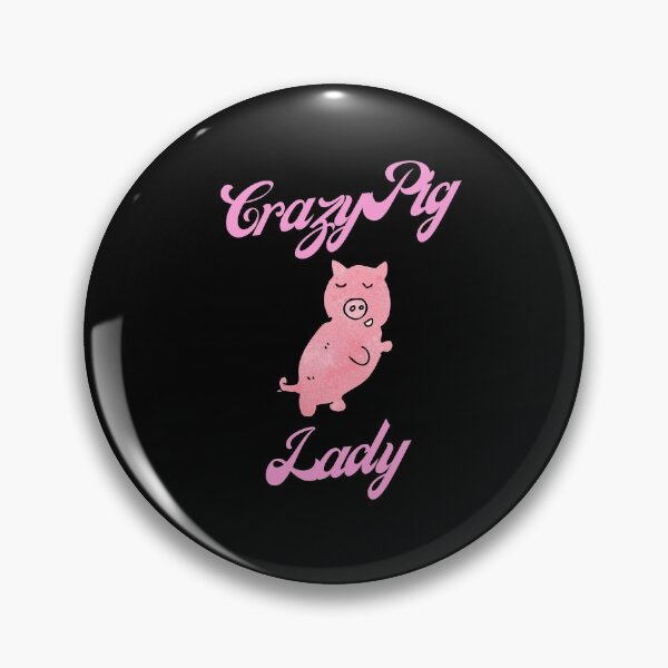 Item preview, Crazy Pig Lady designed and sold by NostalgicLatin.