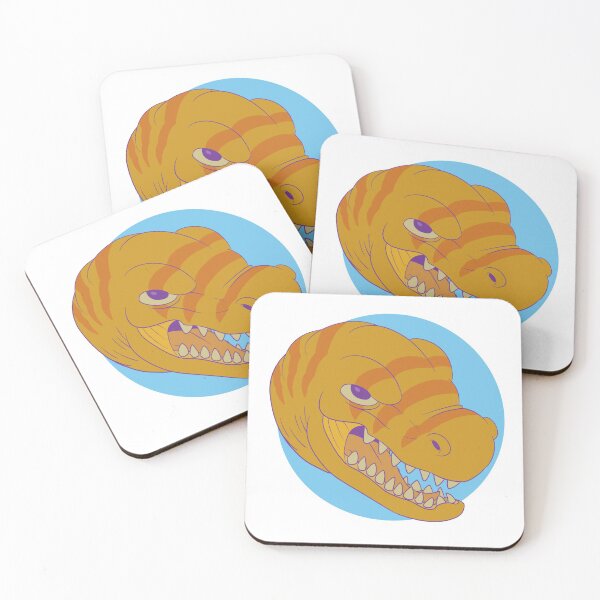 Item preview, Purple orange dinosaur  designed and sold by KevinLooney.