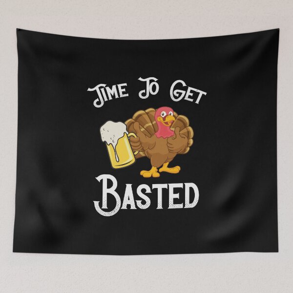 Item preview, Hello Fall Funny Thanksgiving Time To Get Basted Turkey Thansgiving decor designed and sold by chanonnut.