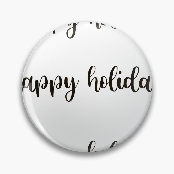 Item preview, Happy Holiday sticker designed and sold by vanessa1012.