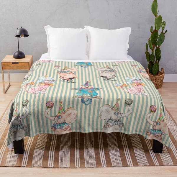 Item preview, Funny circus elephant pattern designed and sold by RoyalPeople.