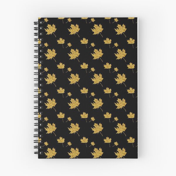 Item preview, Gold Autumn Leaves Pattern designed and sold by subidesigns.