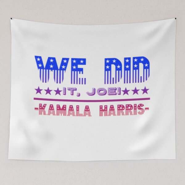 Item preview, We Did It, Joe! Kamala Harris designed and sold by loveoceanair.