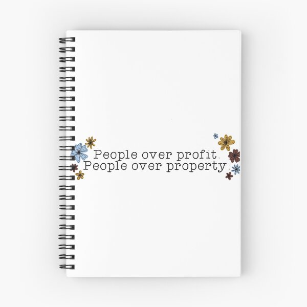 Item preview, people over profit designed and sold by dianasdoodles.