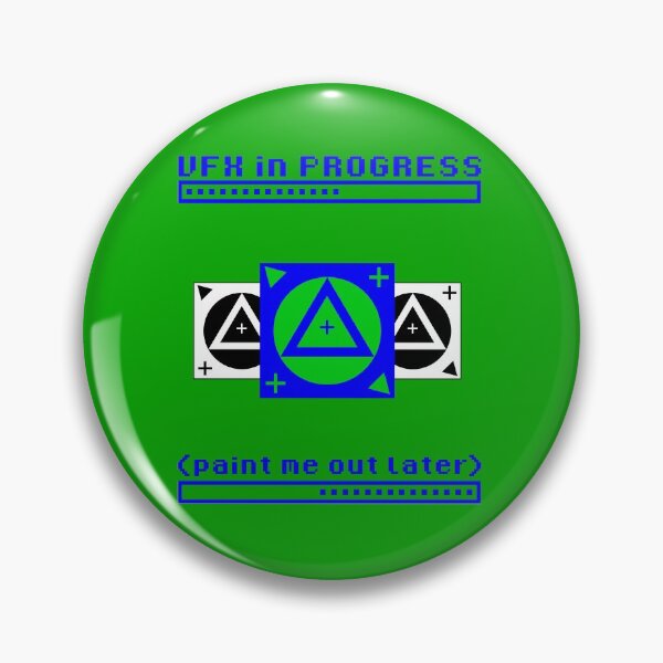 Item preview, Visual Effects Crew Paint Out Green designed and sold by THE FEZZLER.