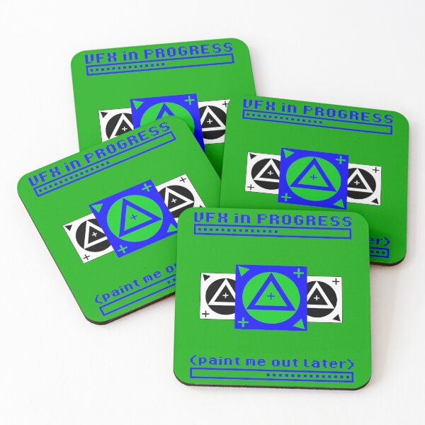 Item preview, Visual Effects Crew Paint Out Green designed and sold by THE FEZZLER.