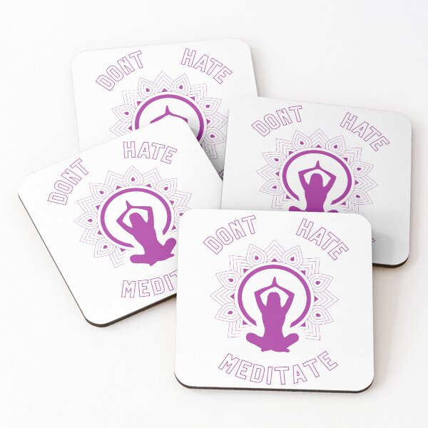 Item preview, Dont hate meditate designed and sold by FurioInc.
