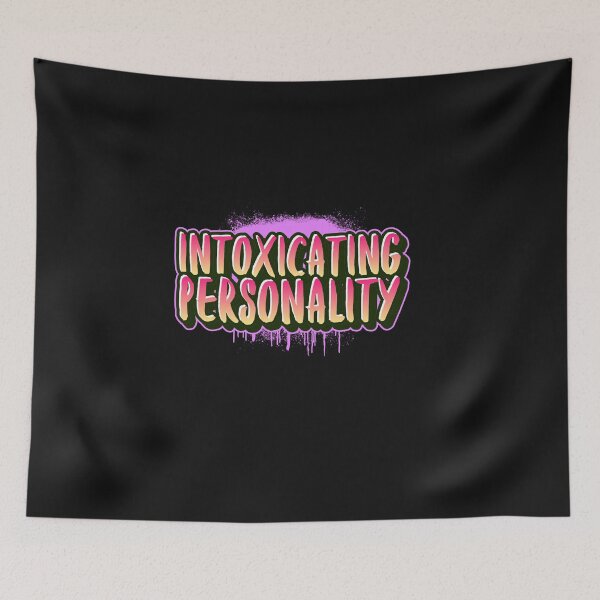Item preview, Intoxicating Personality Pink designed and sold by CharcoalBonsai.