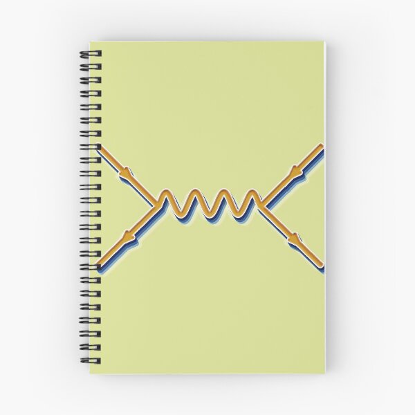 Item preview, Retro Feynman Diagram designed and sold by acrossTPB.