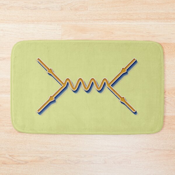 Item preview, Retro Feynman Diagram designed and sold by acrossTPB.