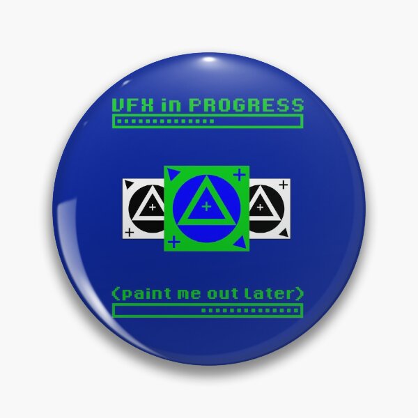 Item preview, Visual Effects Film Crew Paint Out Blue designed and sold by THE FEZZLER.