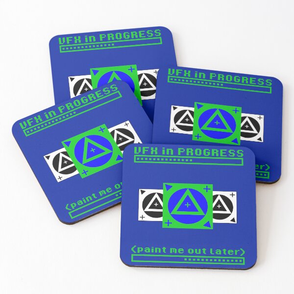 Item preview, Visual Effects Film Crew Paint Out Blue designed and sold by THE FEZZLER.