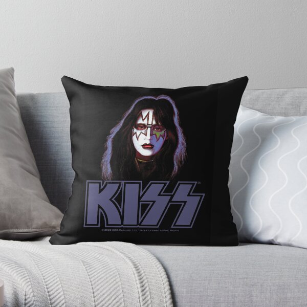 KISS-Ace Solo Album Throw Pillow