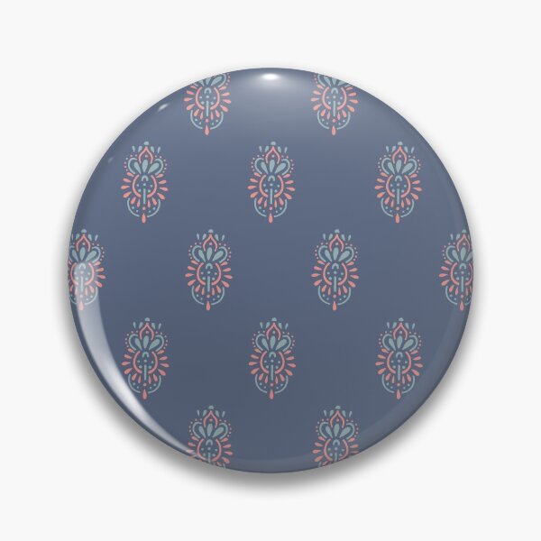 Aperçu de l'œuvre Motif ethnique bleu mignon créée et vendue par cation-studio.