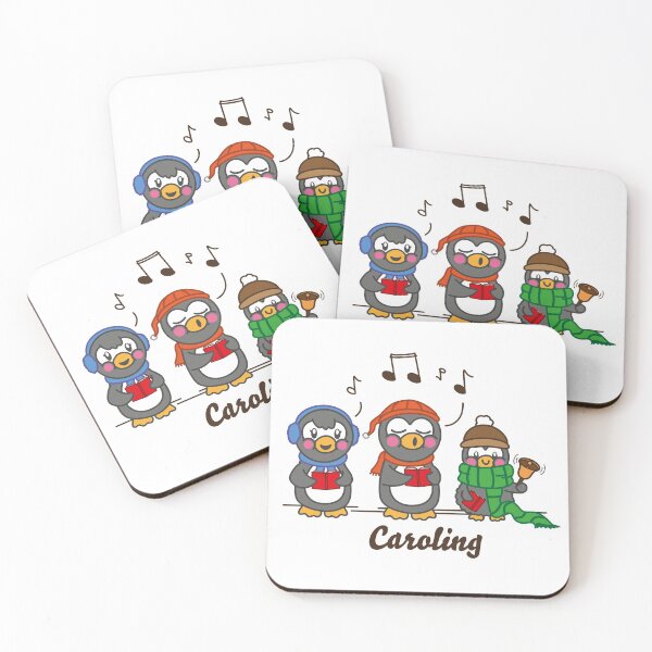 Item preview, Caroling Penguins designed and sold by TokkiJess.