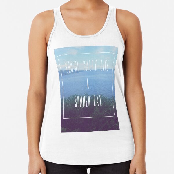 Backseat Serenade Racerback Tank Top