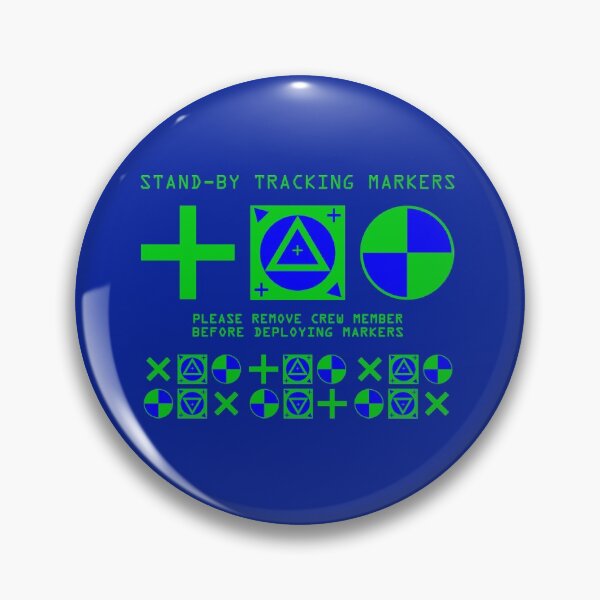 Item preview, Visual Effects Flim Crew Tracking Markers Blue designed and sold by THE FEZZLER.