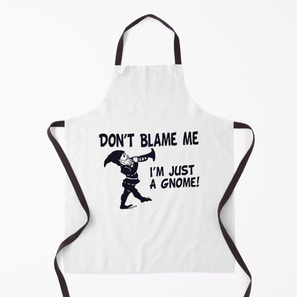 Item preview, Don't Blame Me, I'm Just A Gnome! (Funny Garden Gnome - Cool Memes and Quotes) designed and sold by SassyClassyMe.