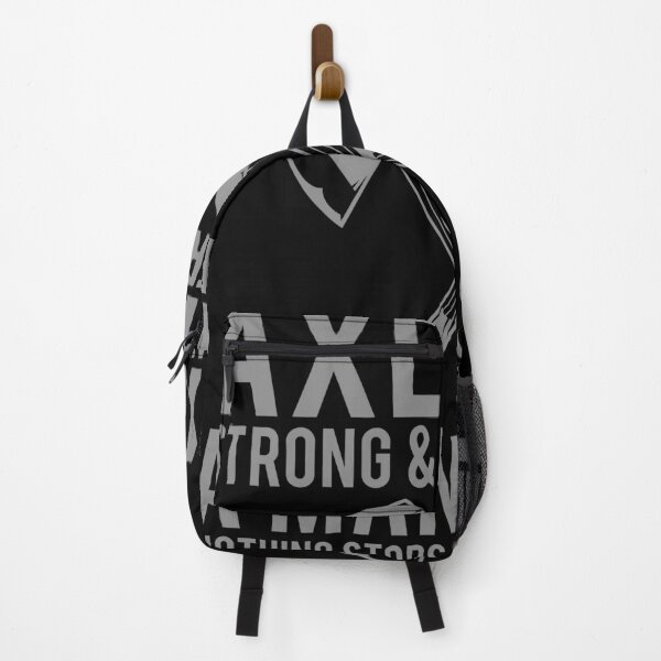 Item preview, AXE MEN STRONG AND DETERMINED A MAN'S MAN NOTHING STOPS A MAN WITH AN AXE LUMBERJACK QUOTES designed and sold by RUCZENO.
