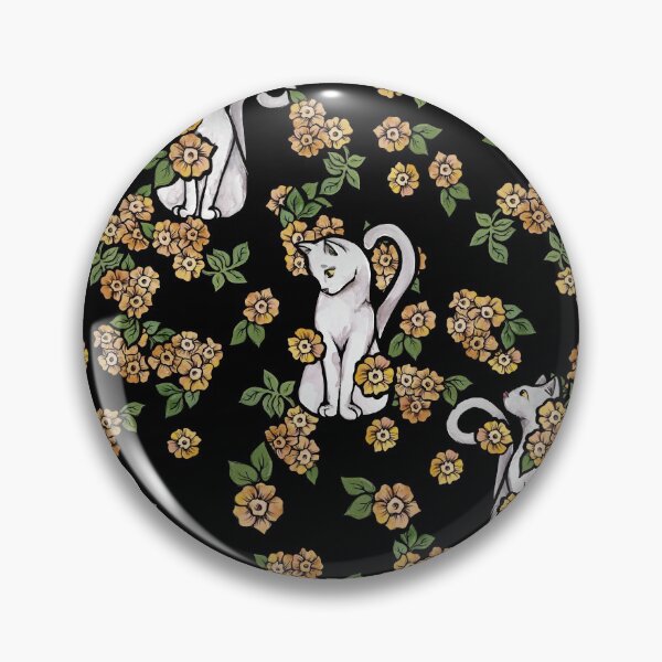 Artikelvorschau, White Cats Flowers entworfen und verkauft von FrictionMaxxing.