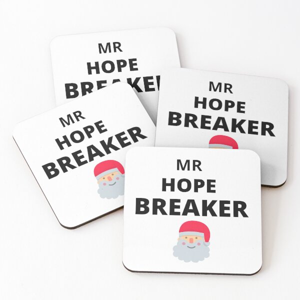 Item preview, MR HOPE BREAKER   FUNNY  SANTA SARCASTIC QUOTE  T SHIRT [SS2]  designed and sold by HIPNOTIZAR  CRAFTS.
