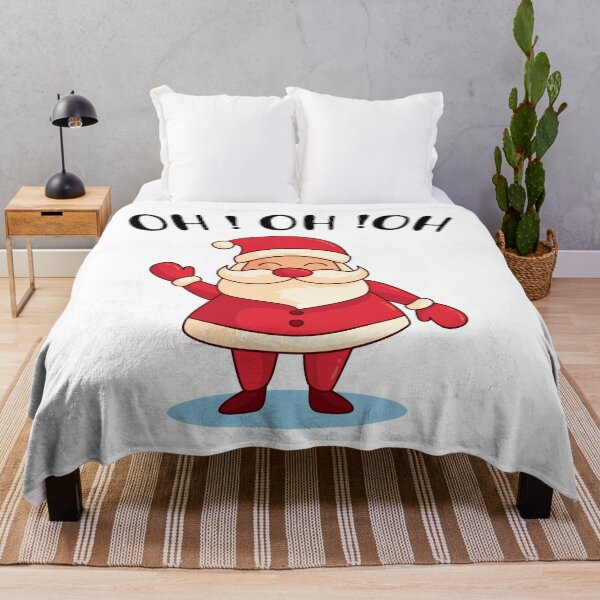 Item preview, Oh ! Oh ! Oh ! Santa Claus, Merry Christmas! designed and sold by Curlyhaire.