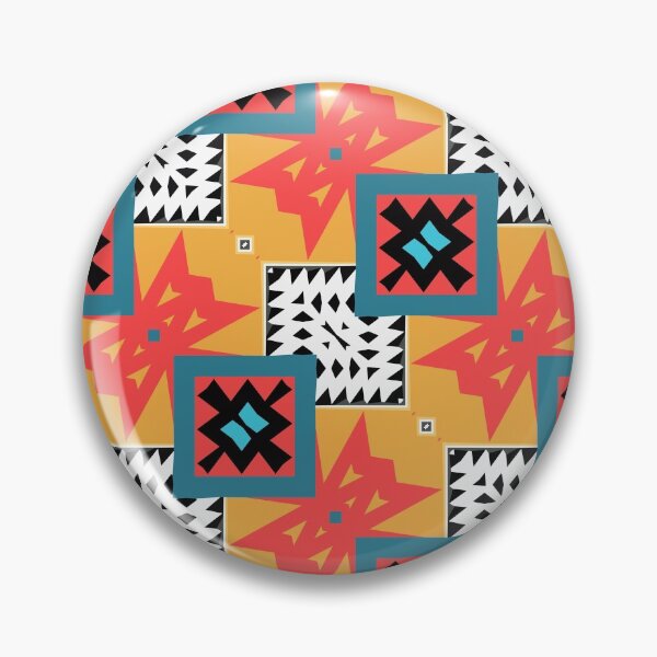 Item preview, Shapes on a brown background pattern designed and sold by lalylaura.