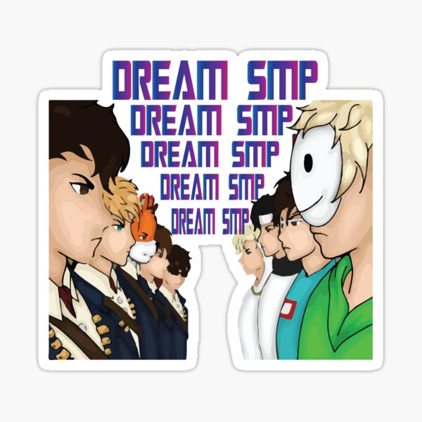 Dream SMP Sticker - Dream Smp Stickers Sticker Redbubble Quote Laptops ...