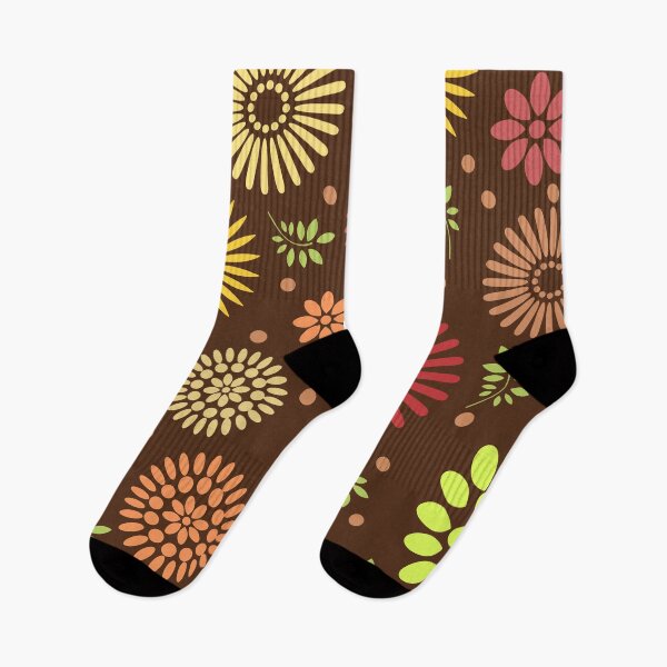 Item preview, Flowers on a brown background designed and sold by lalylaura.