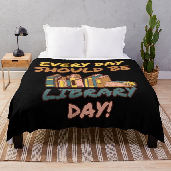 Item preview, Every Day Should Be Library Day designed and sold by Damian Strzechowski.