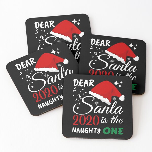 Item preview, DEAR SANTA 2020 IS THE NAUGHTY ONE. T-SHIRT FUNNY CHRISTMAS DESIGN GIFT designed and sold by farhatkhanfir.