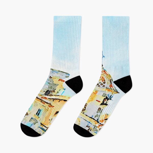 Item preview, L'Aquila: iglesia con fuente designed and sold by Giuseppe Cocco.
