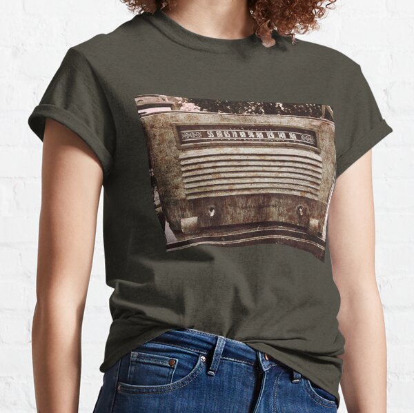 Classic Oldies Fan - Old Vintage Radio photography Classic T-Shirt