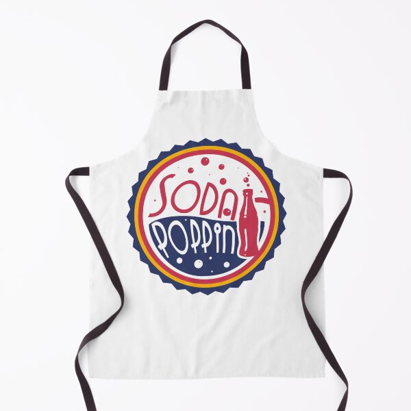 Item preview, Sodapoppin Retro Soda Pop Bottle Cap Red Yellow Blue Design designed and sold by Sunny Collections.