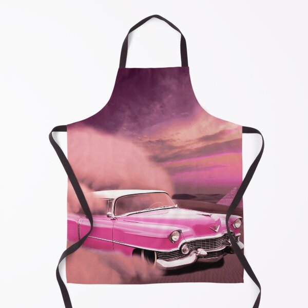 Item preview, Vintage pink car racing to the pyramids. designed and sold by Theleochick.