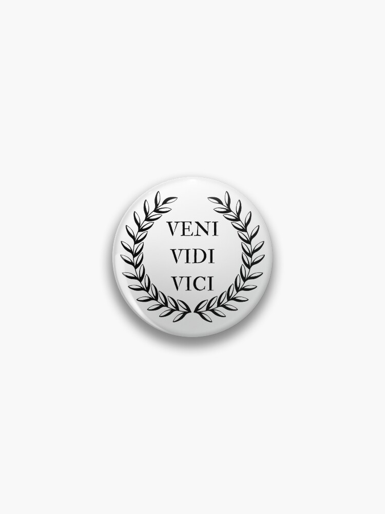  Veni Vidi Vici (I Came, I Saw, I Conquered) Necklace