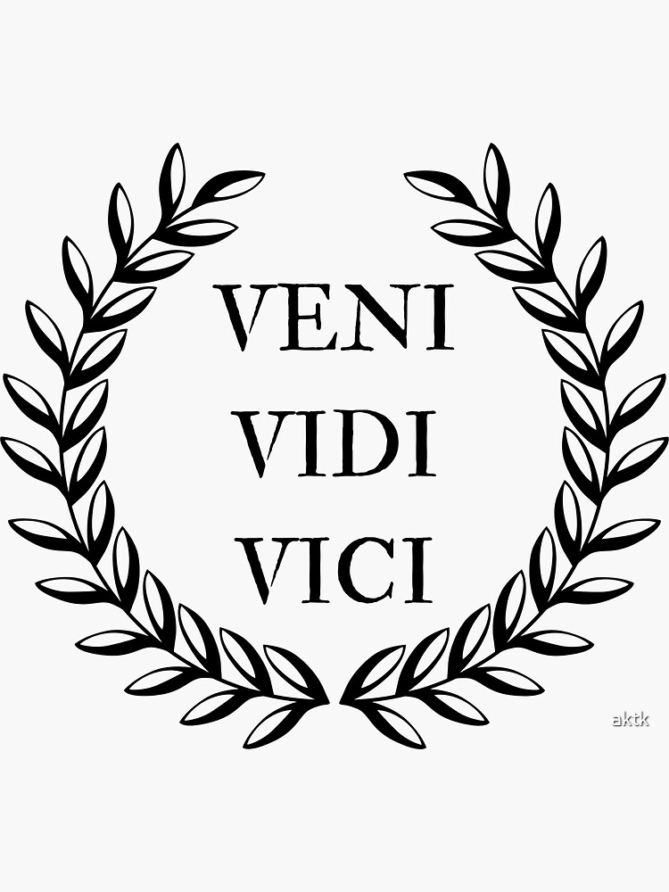 Veni, Vidi, Vici