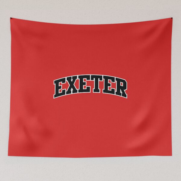 Item preview, Exeter city vintage text design designed and sold by TheBritishShop.