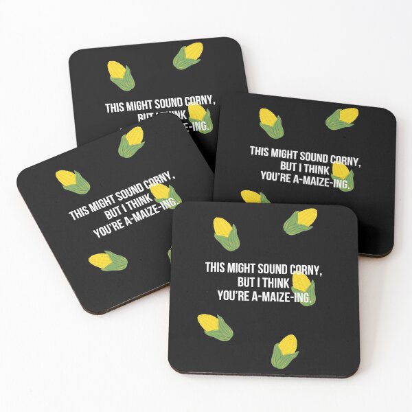 Item preview, Corn Pun - This Might Sound Corny But I Think You're A-maize-ing designed and sold by Peishan02.