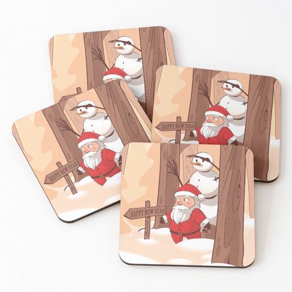 Item preview, Santa Claus & Snowman designed and sold by Fashimation20.