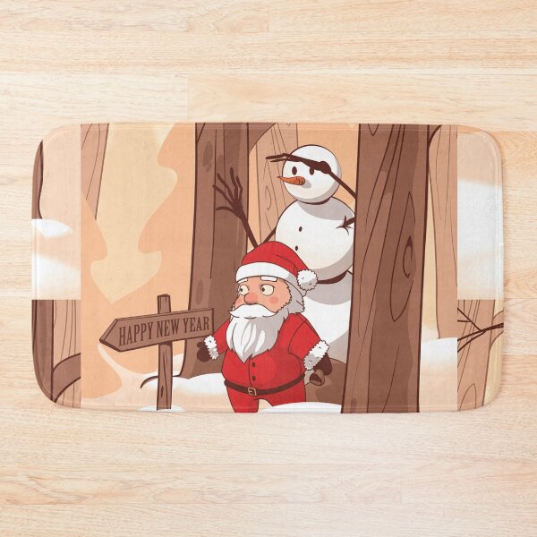 Item preview, Santa Claus & Snowman designed and sold by Fashimation20.