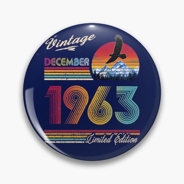 Item preview, December 1963 Birthday designed and sold by GreenSplash.